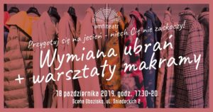 Wymiana ubrań i warsztaty makramy @ Scena Obozisko